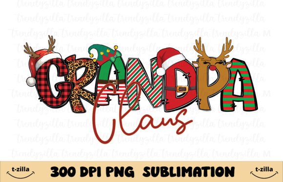 Grandpa Claus Christmas PNG