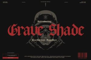 Grave Shade Font