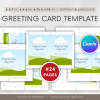 Greeting Card Mockup Canva Template