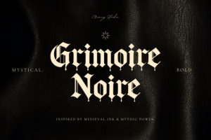 Grimoire Noir Font