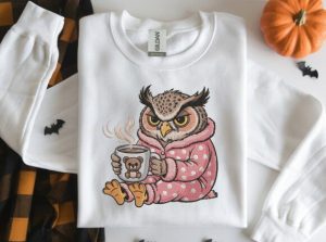 Alternative view of Grumpy Lazy Owl Coffee Cup