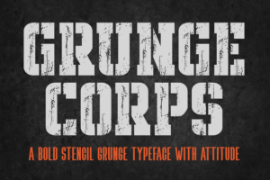 Grunge Corps Font