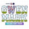 Gwen Mark Canva Font Frame Template
