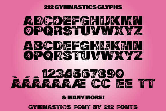 Gymnastics Font - Image 5