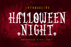 Halloween Night Font