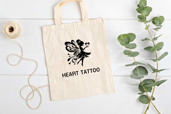 Heart Tattoo Font - Image 5