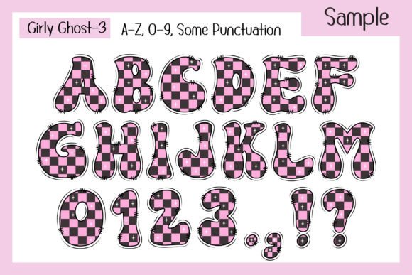 Halloween Girly Ghost Font - Image 5