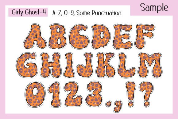 Halloween Girly Ghost Font - Image 6