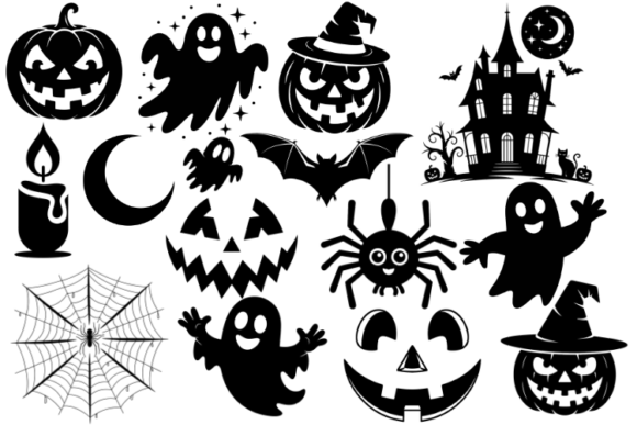 Halloween SVG Bundle, Ghost Svg