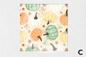 Alternative view of Halloween Seamless Pattern Bundle