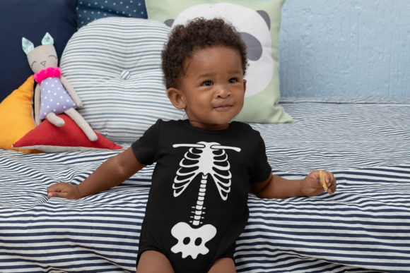 Halloween Skeleton Costume Svg Maternity - Image 4