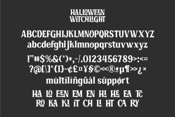Halloween Witchlight Font - Image 9