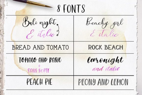 Handlettering Fonts Collection Font - Image 2