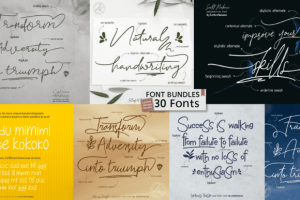 Handwritten Bundle Font