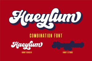 Alternative view of Hanky Font