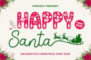 Happy Santa Duo Font