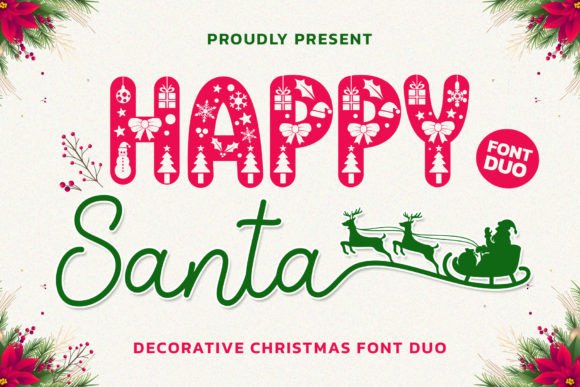 Happy Santa Duo Font
