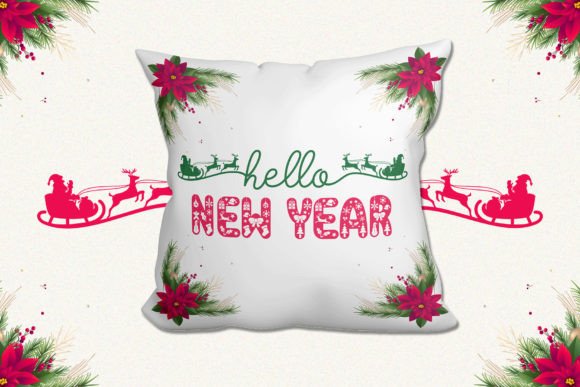 Happy Santa Duo Font - Image 7