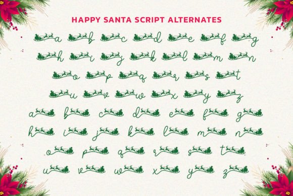 Happy Santa Duo Font - Image 9
