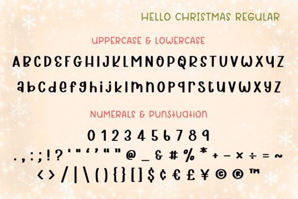 Hello Christmas Font - Image 8