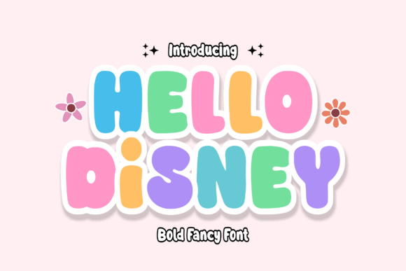 Hello Disney Font