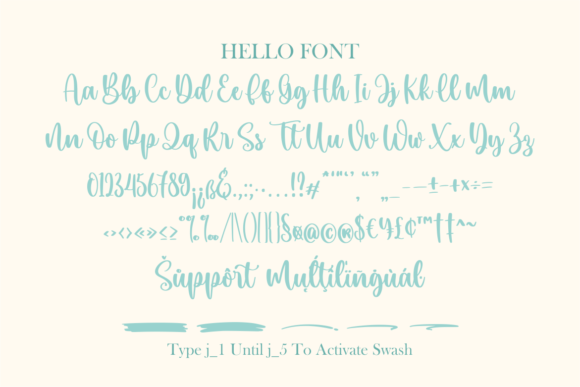 Hello Font - Image 7
