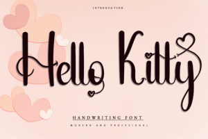 Hello Kitty Font