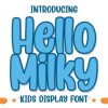 Hello Milky Font