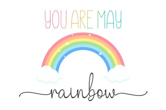 Hello Rainbow Duo Font - Image 3