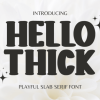 Hello Thick Font