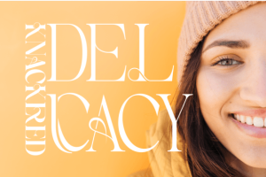 Alternative view of Heroeau Elegant Font