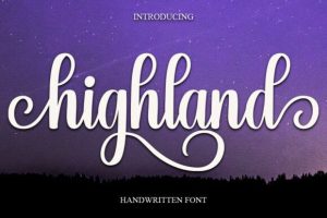 Highland Font