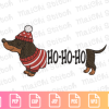 Ho Ho Ho Dachshund Christmas