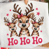 Ho Ho Ho Deer Png, Christmas Deer, Santa