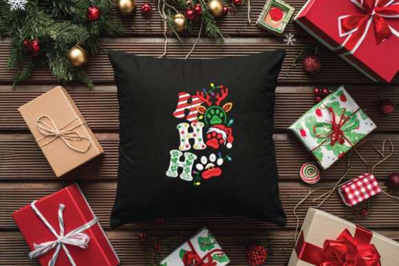 Ho Ho Ho Dog Paw Christmas - Image 4