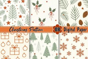 Alternative view of Holidays Christmas Pattern