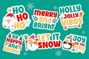 Alternative view of Holly Jolly Christmas Font