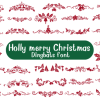 Holly Merry Christmas Font
