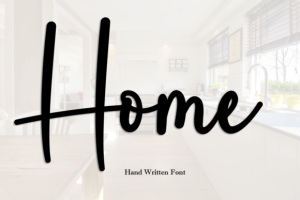 Home Font