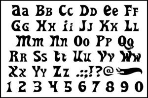 Alternative view of Hot Road Font Svg Png Pdf Dxf