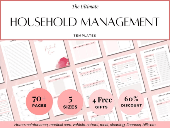 Household Binder - Cleaning Schedule