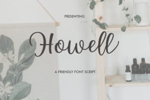 Howell Script Font