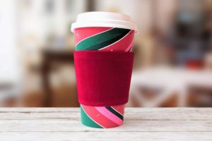 ITH Blank Coffee Cup Sleeve Cozy