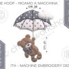 ITH Teddy Bear with Umbrella