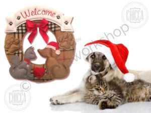 Alternative view of ITH Xmas Pet Garland