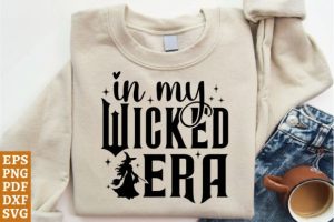 Alternative view of In My Wicked Era Svg, Wicked Svg Png