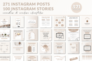Alternative view of Instagram Post Templates Canva