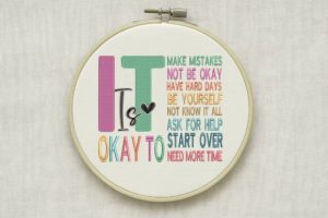 Alternative view of It’s Okay to Positive Motivational Quote