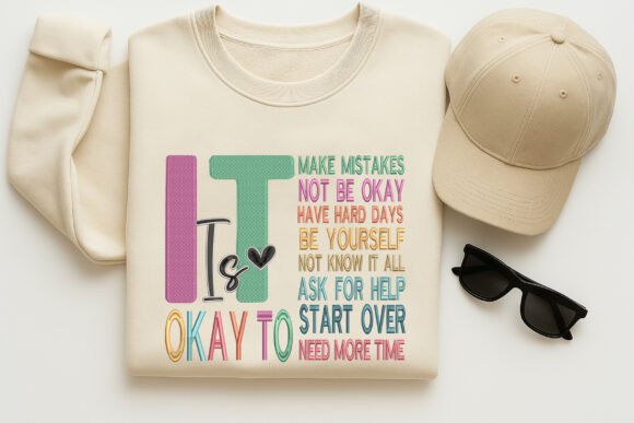 It’s Okay to Positive Motivational Quote - Image 3