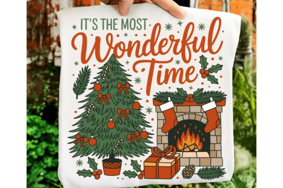 It's the Most Wonderful Time PNG,Vintage - Image 4